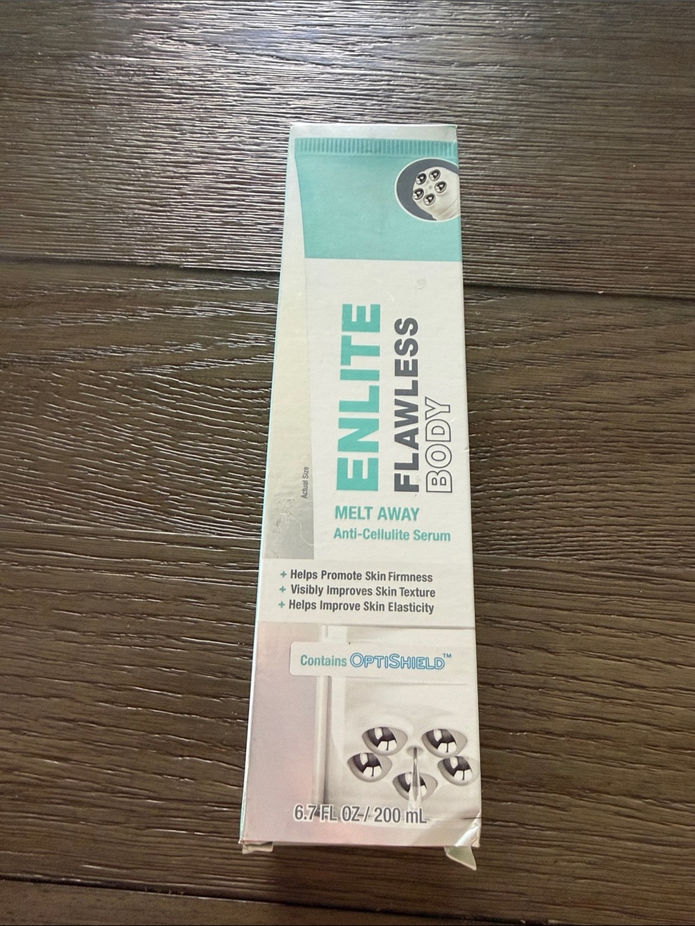 ENLITE Flawless Body Melt Away Anti-Cellulite Serum - Teal & White